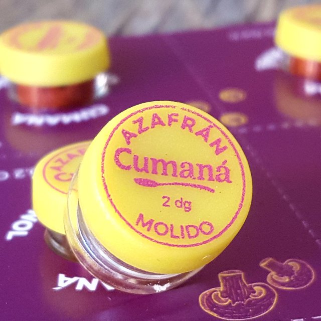 CONDIMENTO AZAFRAN CUMANA  2g molido